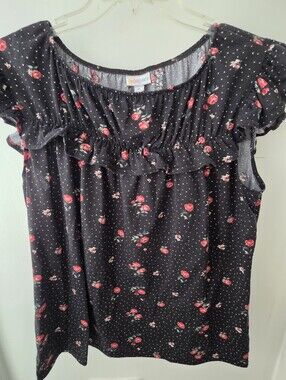Lularoe Stasha Ruffle Top